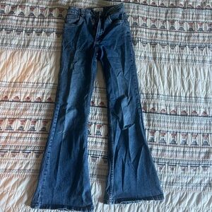 Cotton On Blue Flare & Wide Leg Jeans